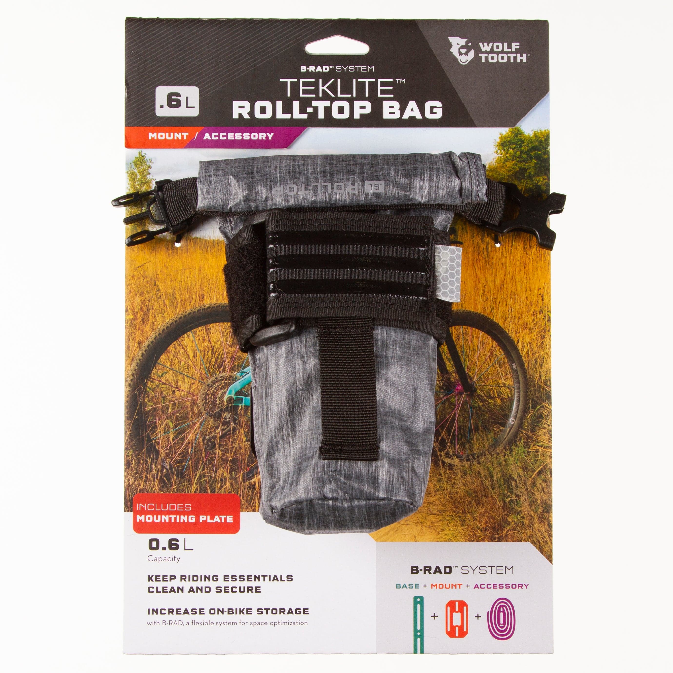 B-RAD TekLite Roll-Top Bag 0.6L - Image 6