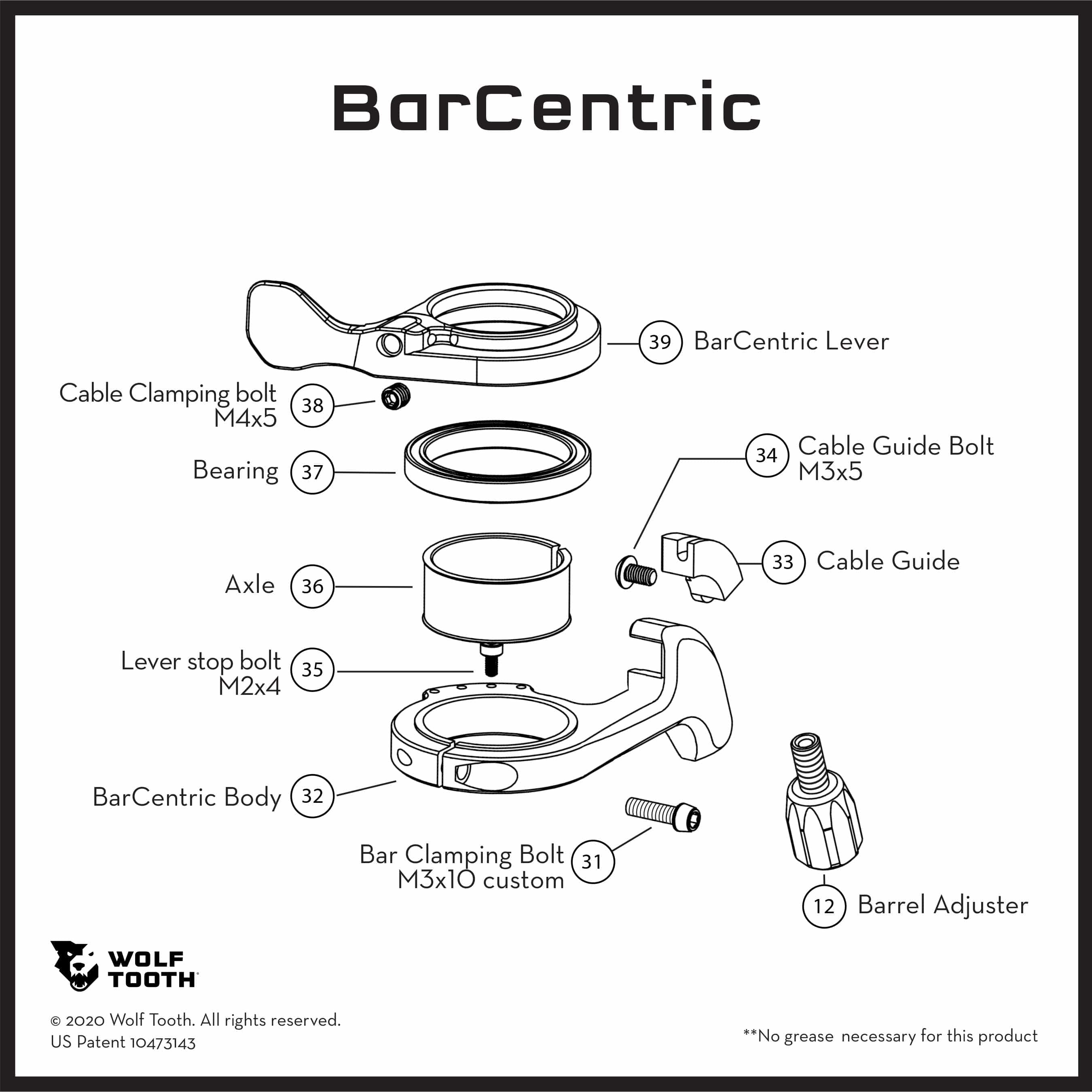 BarCentric ReMote Replacement Parts - Image 2
