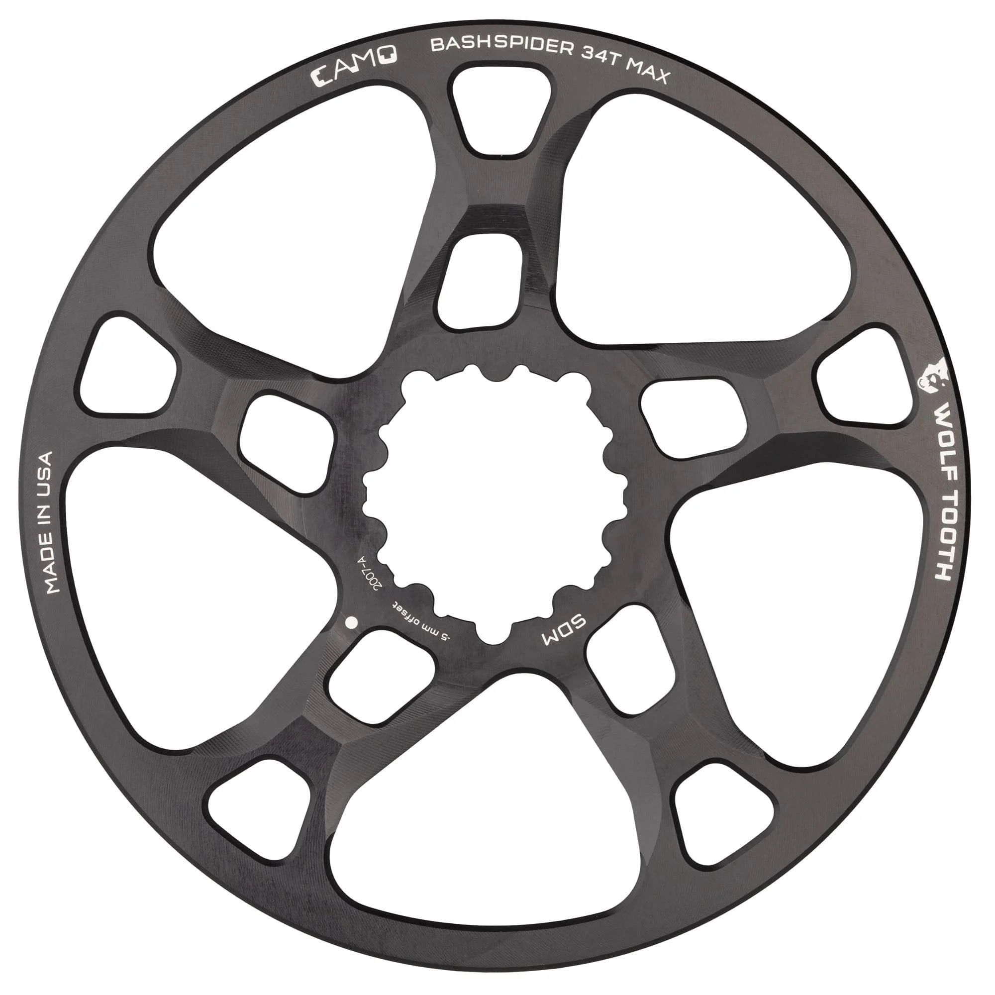 CAMO BashSpider for SRAM 3-Bolt Cranks