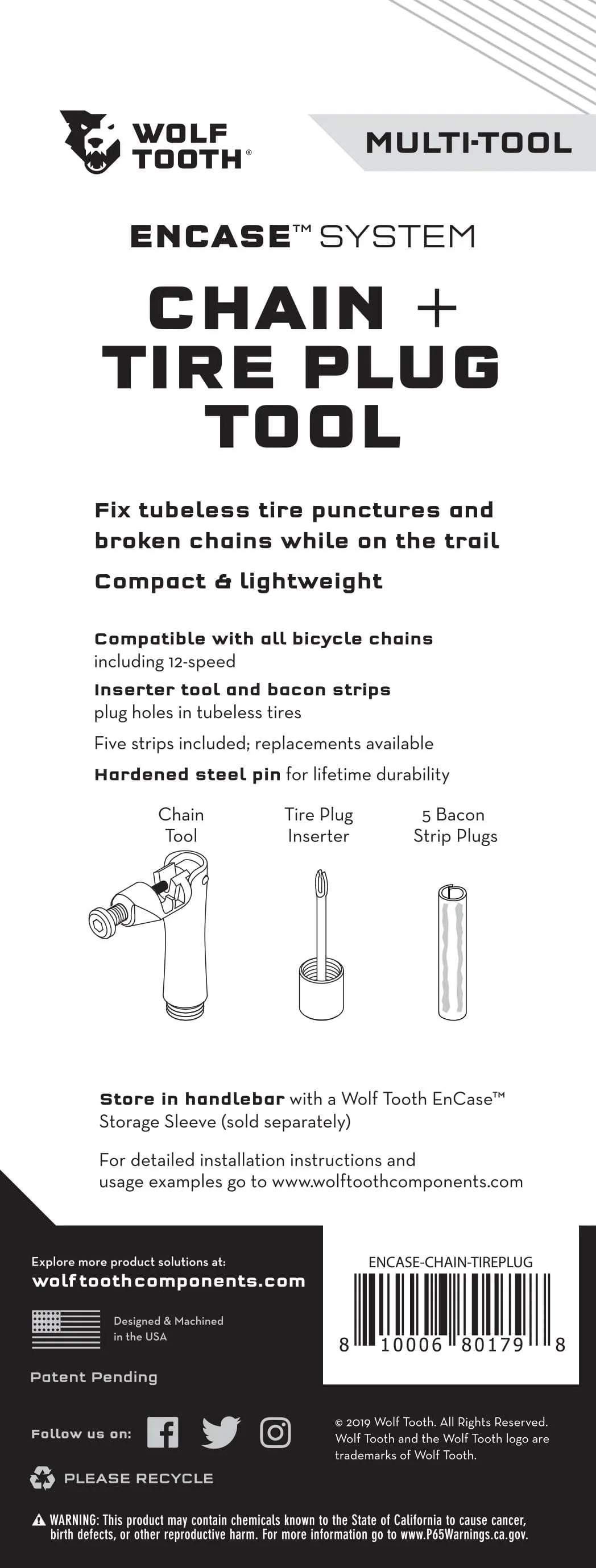 EnCase System Chain + Tire Plug Multi-Tool - Image 4