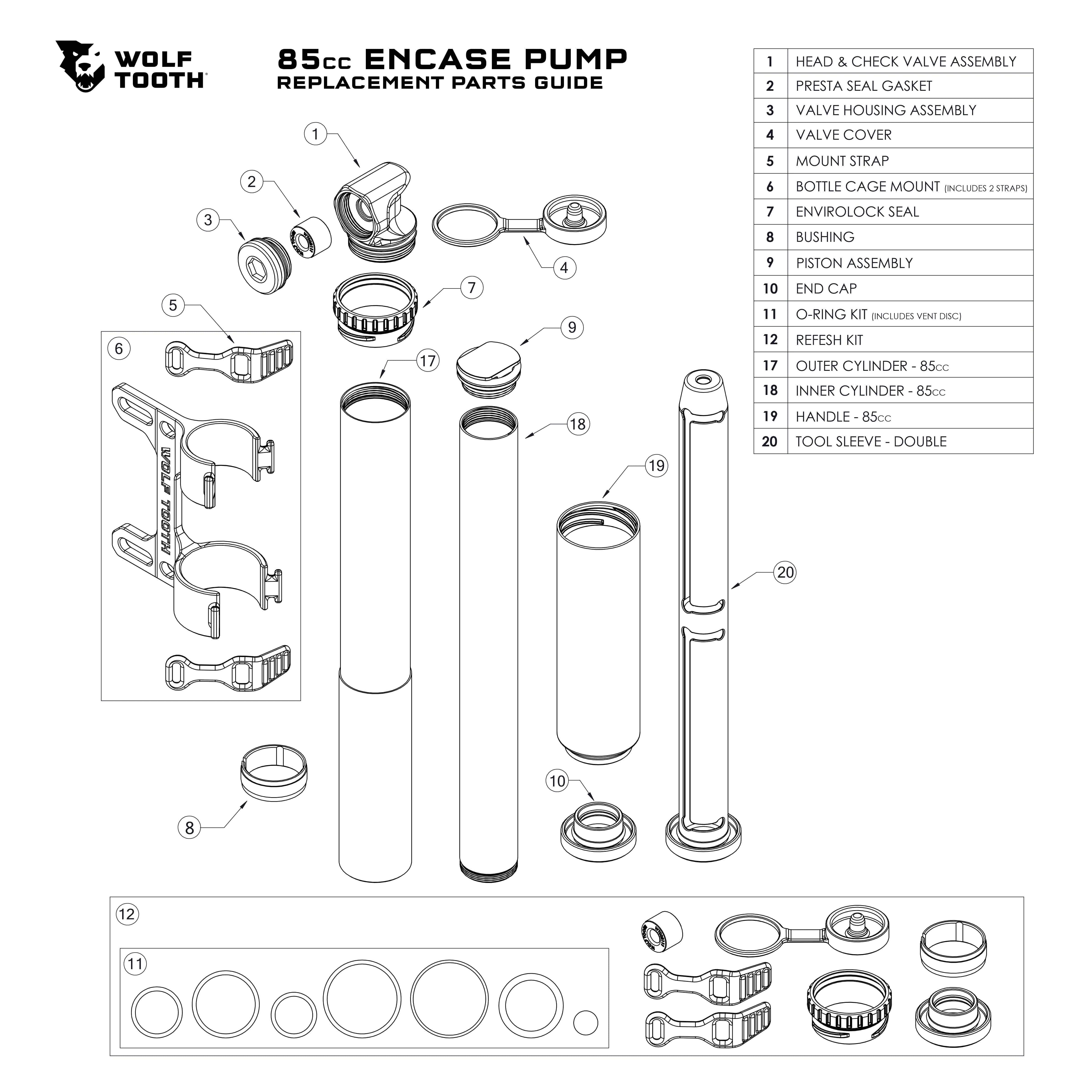 EnCase Pump Replacement Parts - Image 4