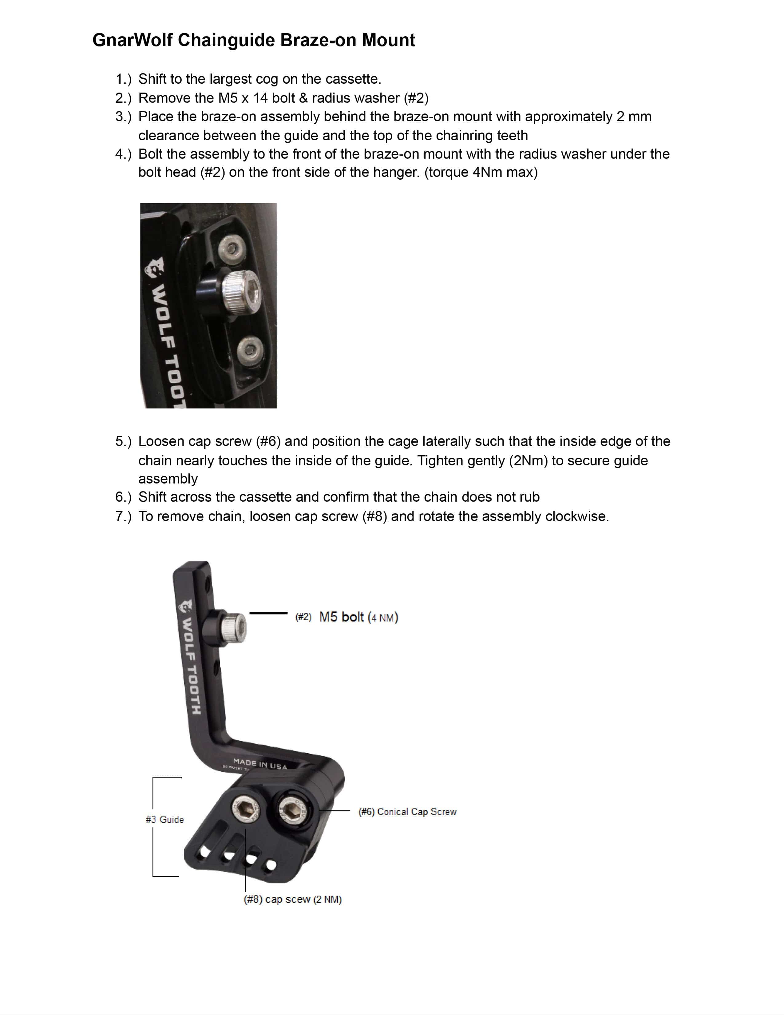 Chainguide Replacement Parts - Image 21