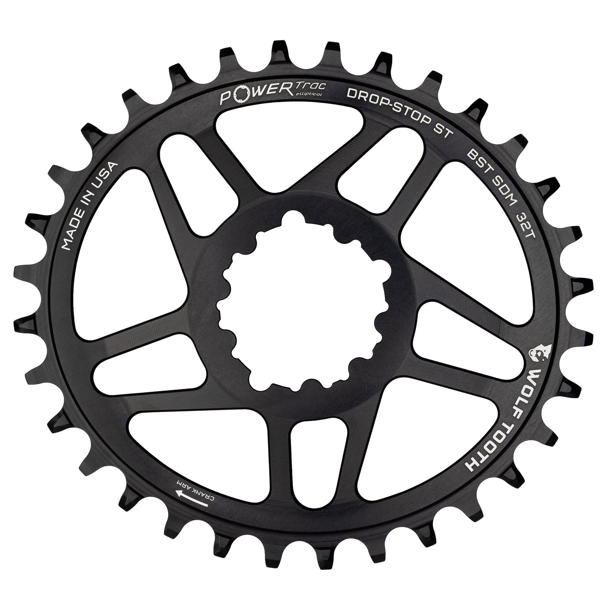 Oval Direct Mount Chainrings for SRAM 3-Bolt Mountain Cranks - Image 5