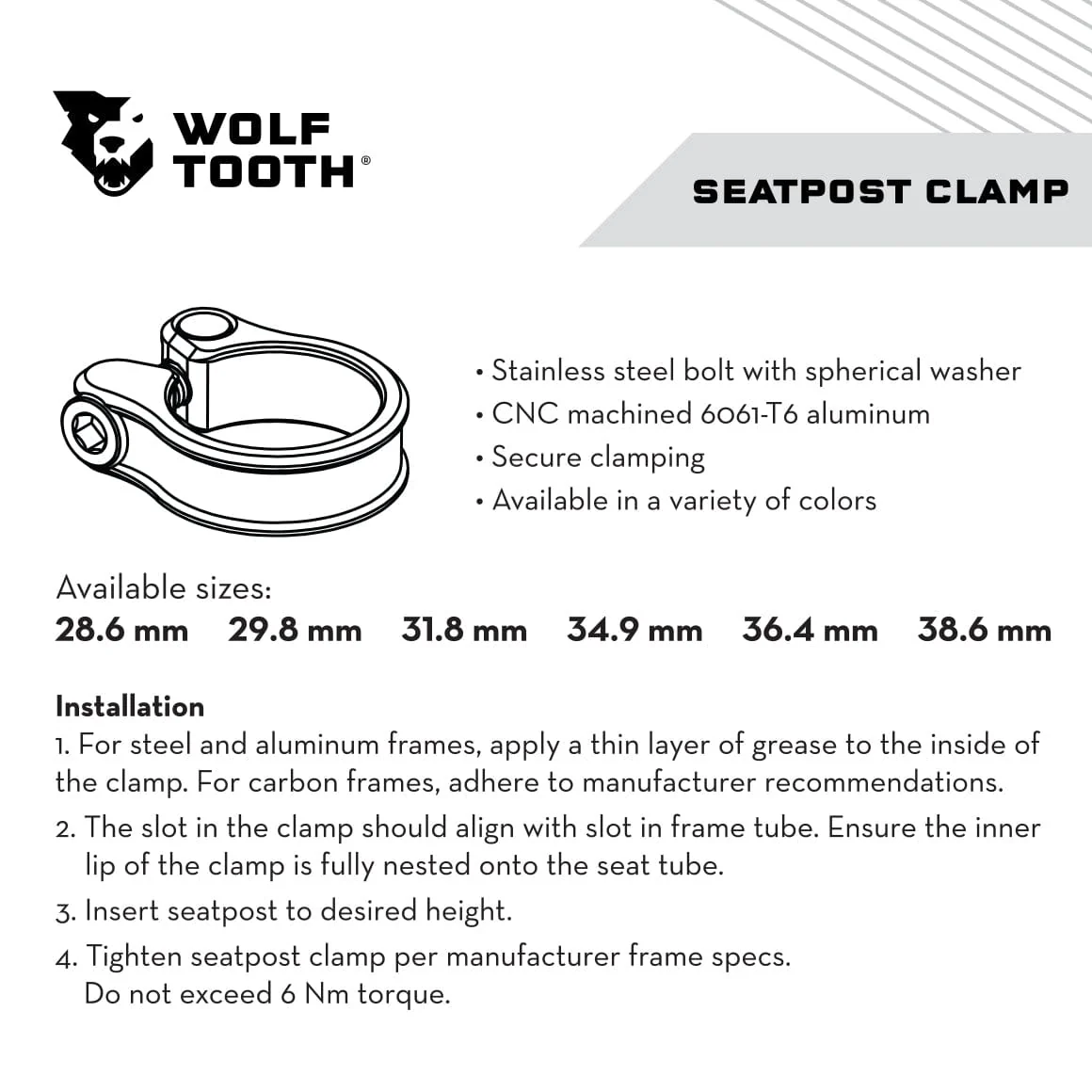 Seatpost Clamp - Green - 28.6 mm - Image 6