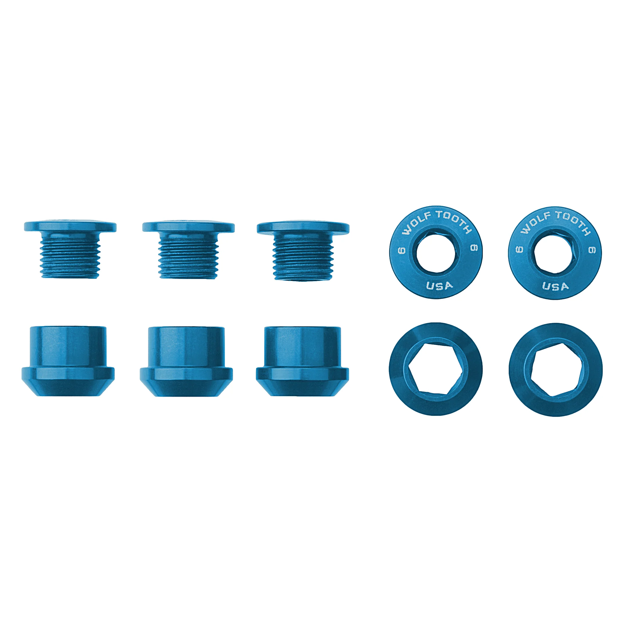 Set of 5 Chainring Bolts+Nuts for 1X - Image 6