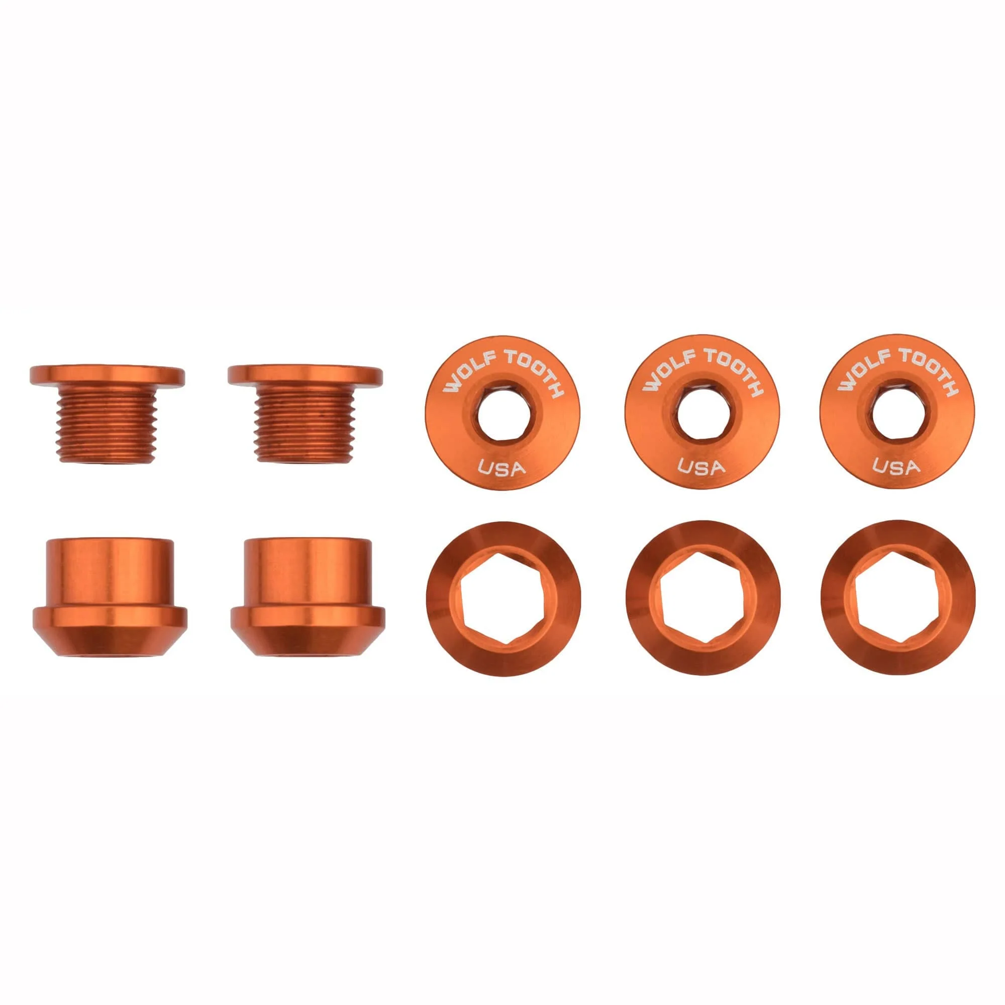Set of 5 Chainring Bolts+Nuts for 1X - Image 8