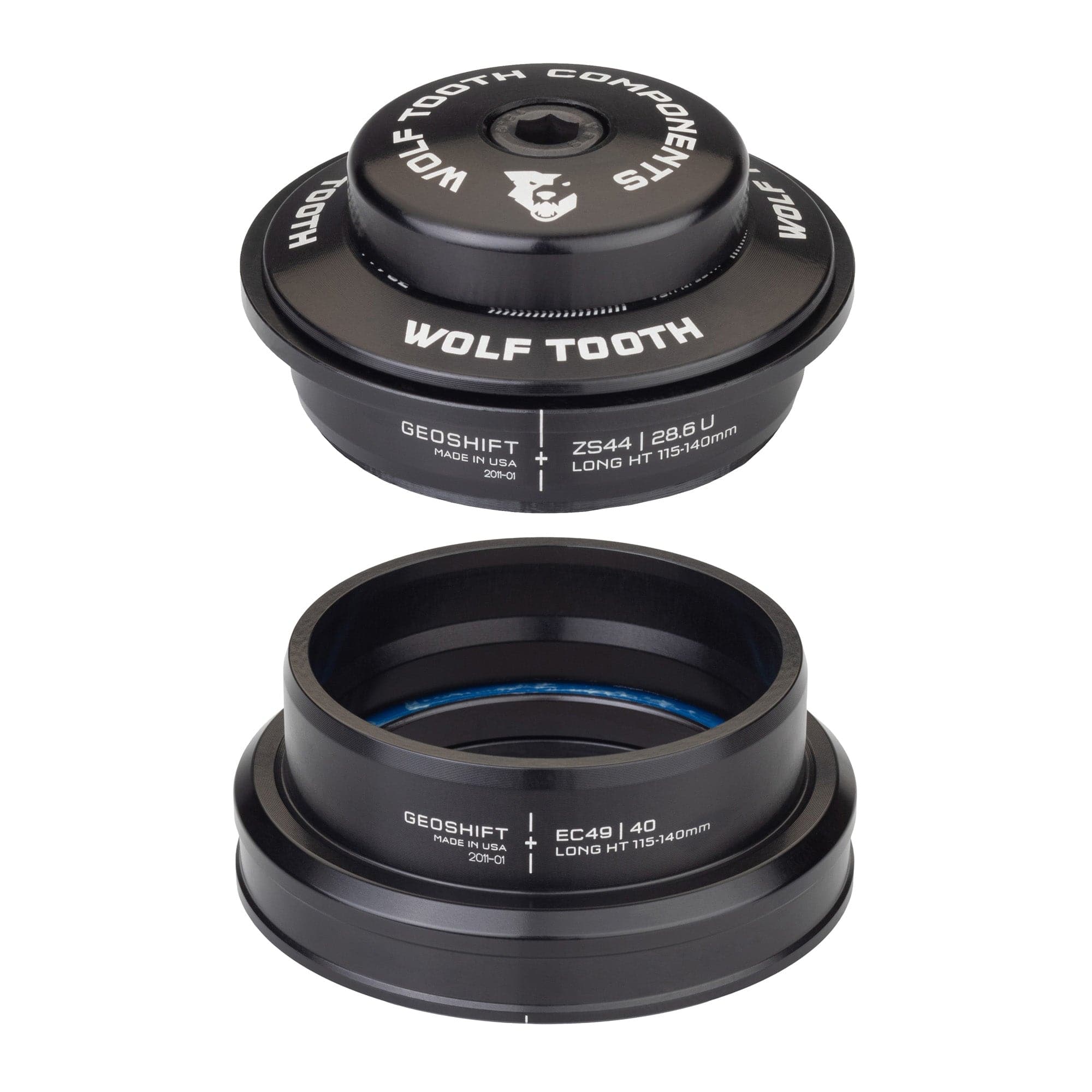 Wolf Tooth 1 Degree GeoShift Performance Angle Headset - Image 3